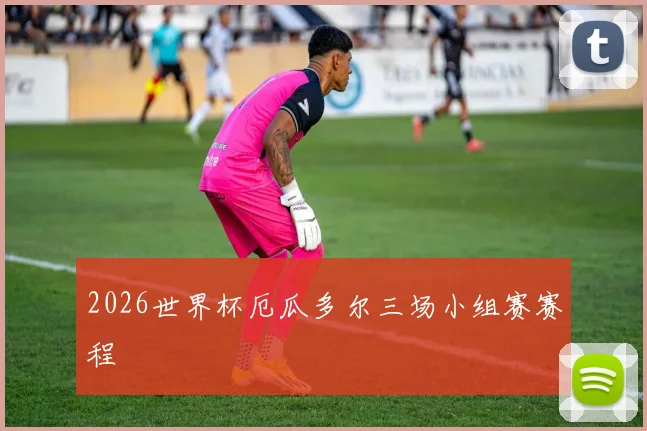 2026世界杯厄瓜多尔三场小组赛赛程